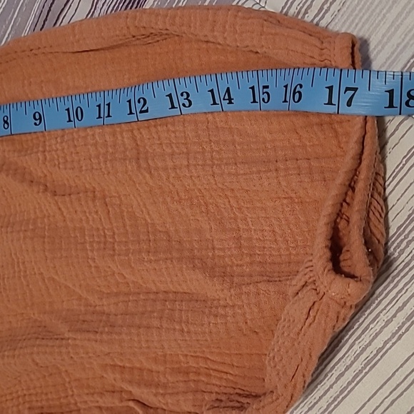 Nation LTD Mimi Romance Tee Gauzy Cotton Women's Large Bisou Boho Blouse Top NEW - Picture 11 of 11